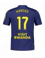 Atletico Madrid David Hancko #17 Vieraspaita 2025-26 Lyhythihainen